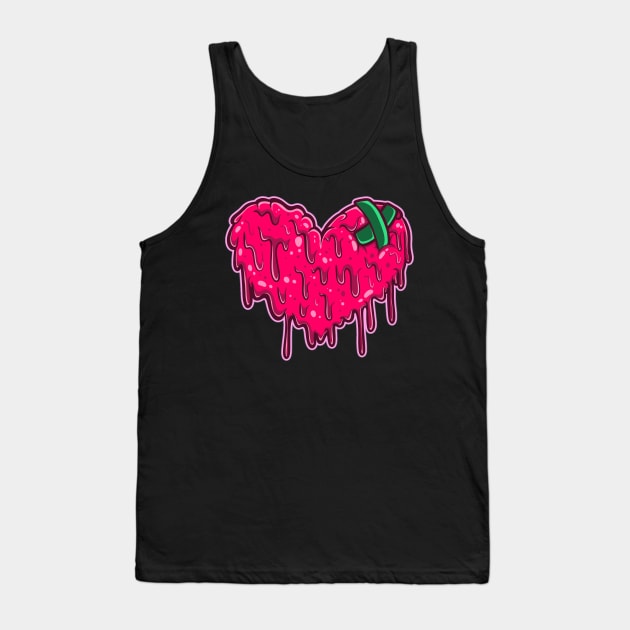 love melting cartoon Tank Top by Behold Design Supply